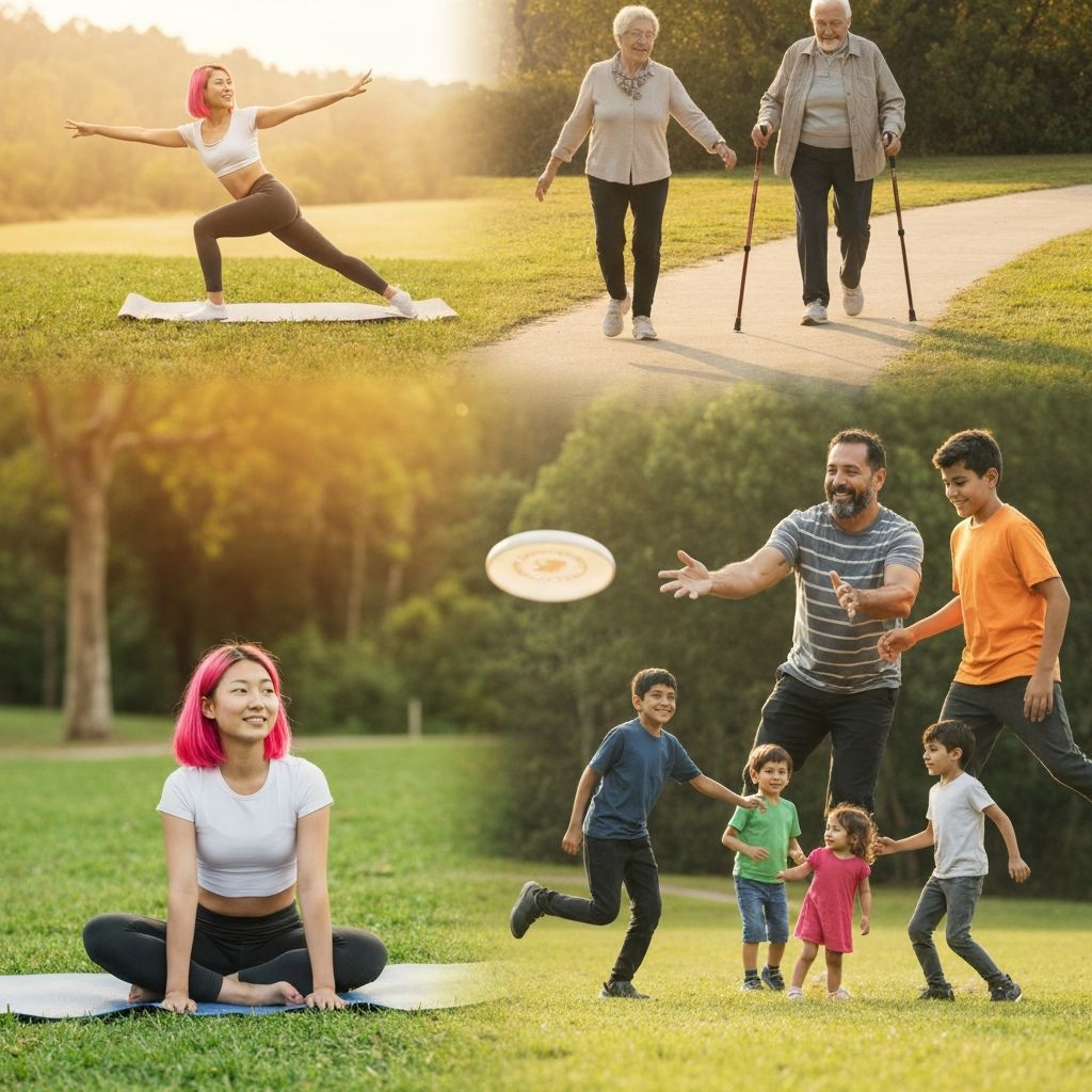 Diverse physical activities